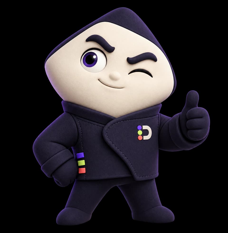 Derli mascot explaining storefront integrations
